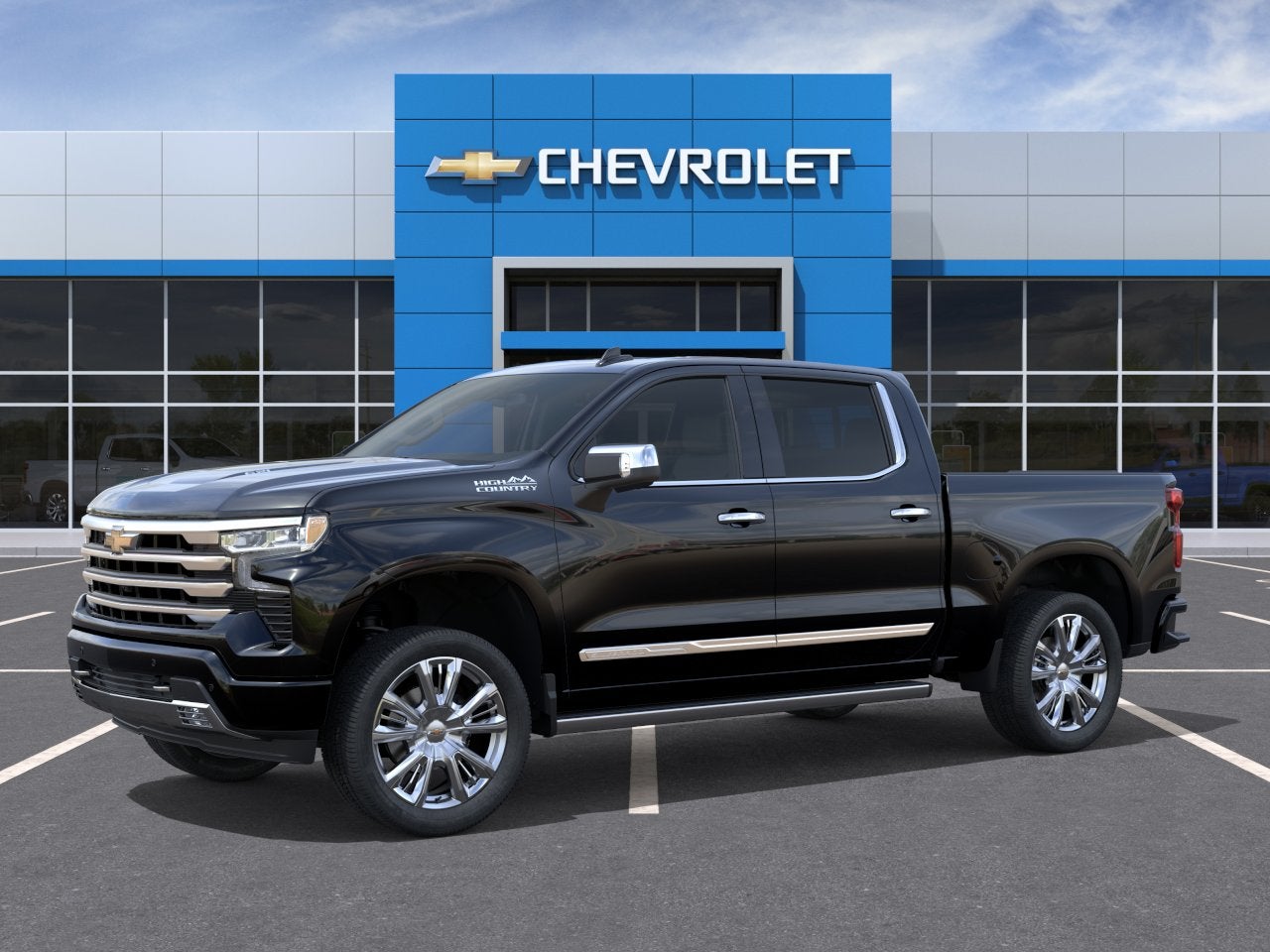 2026 Chevrolet Silverado 1500 — side profile view