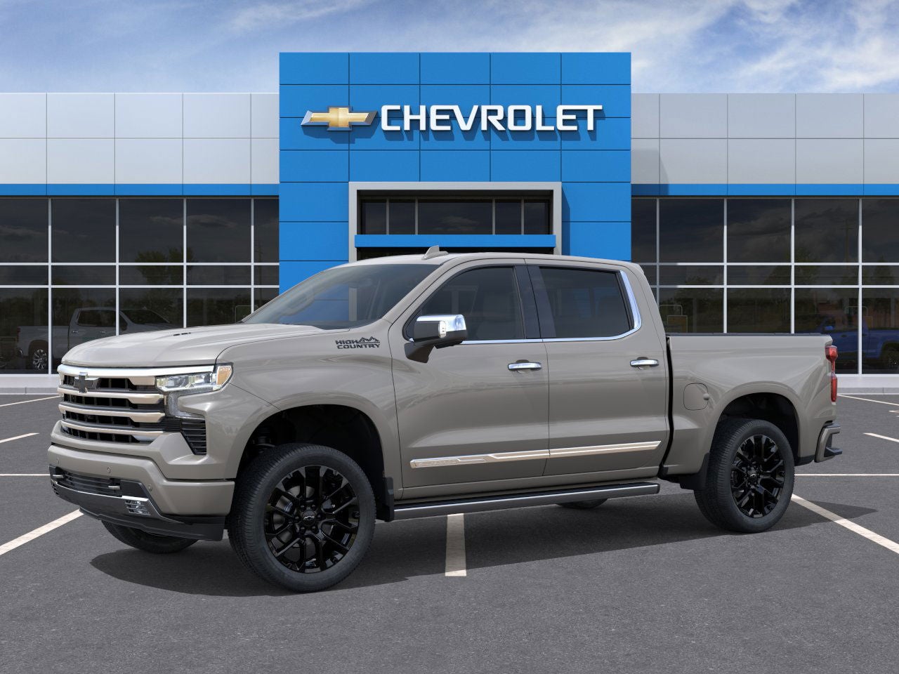 2026 Chevrolet Silverado 1500 — side profile view