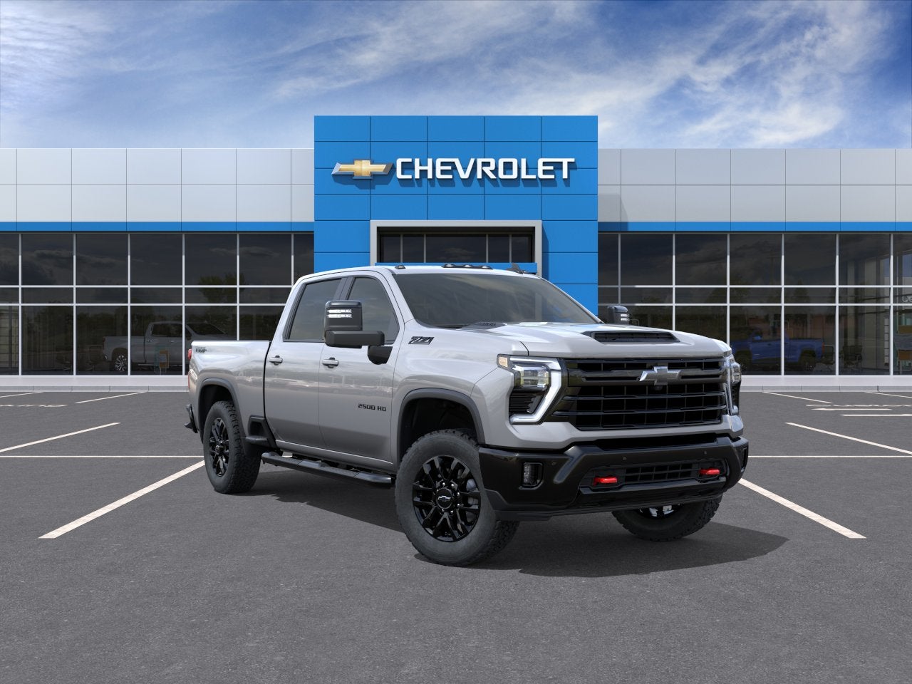 2026 Chevrolet Silverado 2500 HD LT in Sterling Gray Metallic — front three-quarter view