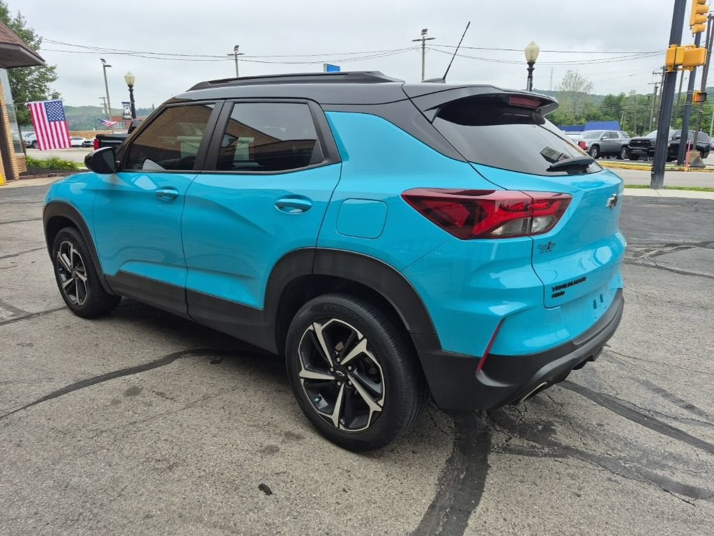 2022 Chevrolet Trailblazer — rear three-quarter view